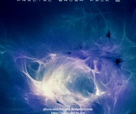 Fractal Photoshop Brush Pack