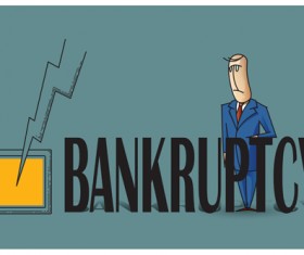 Funny people with finance template vector 09