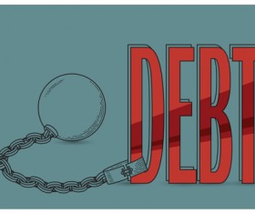 Funny people with finance template vector 13