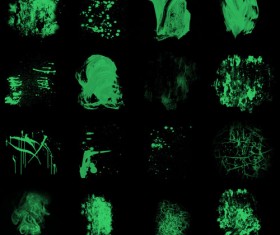 Grunge blots brushes