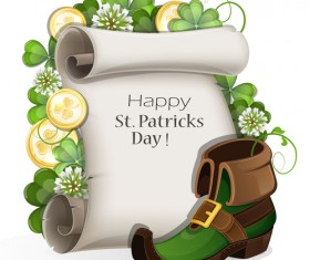 Happy st.patrick day background vectors 07