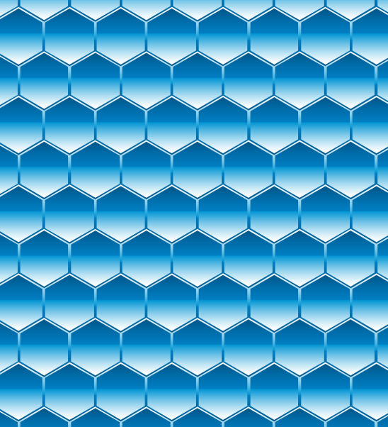 Hexagonal pattern background vector graphics 01