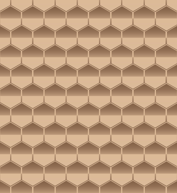 Hexagonal pattern background vector graphics 02