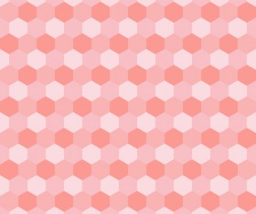 Hexagonal pattern background vector graphics 09