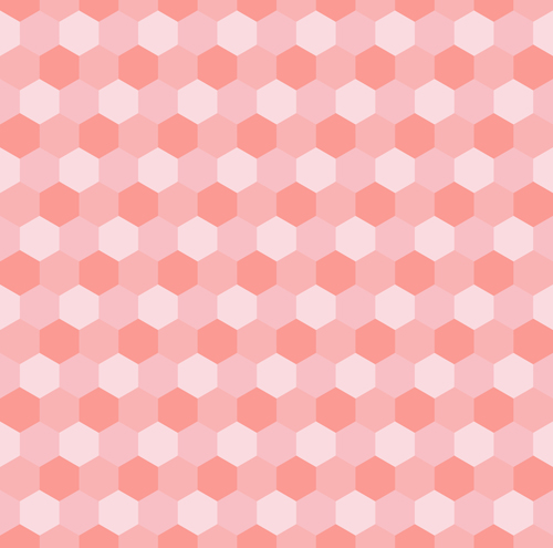 Hexagonal pattern background vector graphics 09