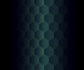 Hexagonal pattern background vector graphics 11