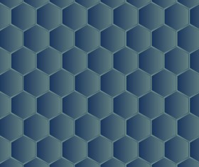 Hexagonal pattern background vector graphics 12