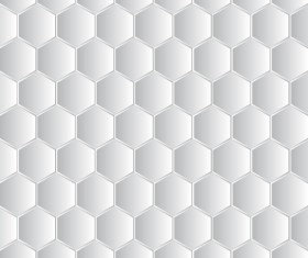 Hexagonal pattern background vector graphics 13