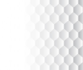 Hexagonal pattern background vector graphics 14