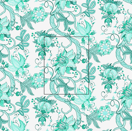 Katherine floral seamless pattern vector