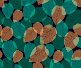 Leaves textures pattern seamless vector 05