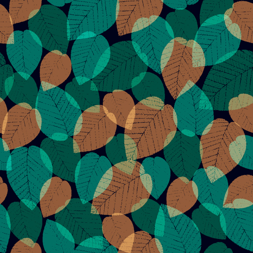 Leaves textures pattern seamless vector 05