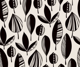 Leaves textures pattern seamless vector 09