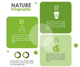 Nature Infographic vectors material 01