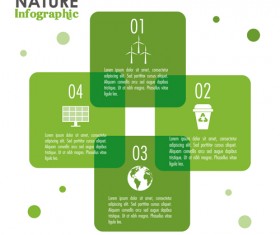 Nature Infographic vectors material 05