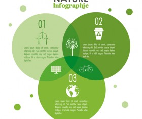 Nature Infographic vectors material 07
