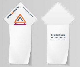 Paper arrow banner vectors 01