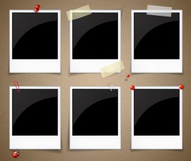 Photo no the wall vector