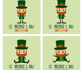 Saint Patricks Day vector background 03