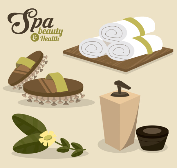 spa vector background