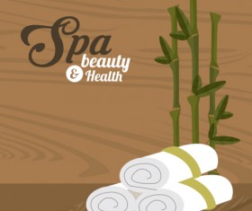 Spa beauty health vector background 04