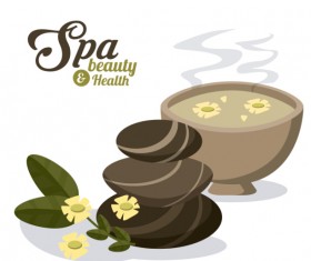 Spa beauty health vector background 06