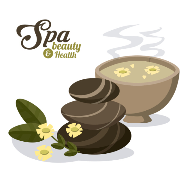 spa vector background