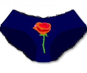 Woman knickers vectors set 04