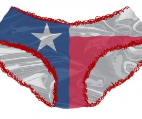 Woman knickers vectors set 09