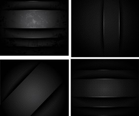 black metal backgrounds vector material 05