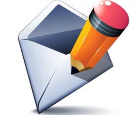 email and pencil vectors 02