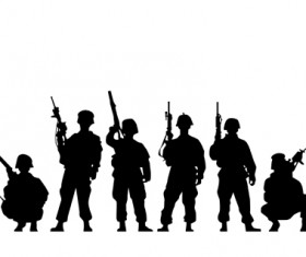 Soldiers Elements Vector free download