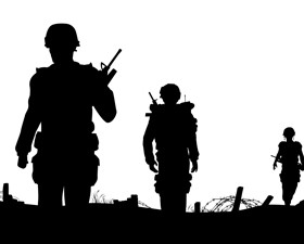 Soldiers Elements Vector - Vector People free download