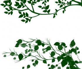 tree branches and leaves photoshop brushes