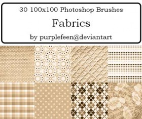30 Kind Fabric Brushes set
