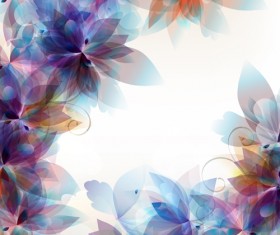 Abstract floral background graphics vector