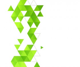 Abstract triangles background art vector 03