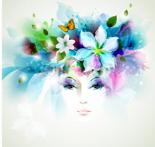 Free Free 188 Flower Woman Svg SVG PNG EPS DXF File