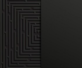 Black art background vector 02