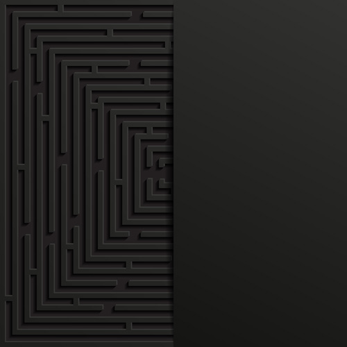 Black art background vector 02