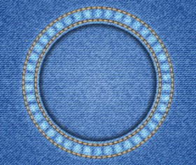 Blue denim texture background vector graphics 01