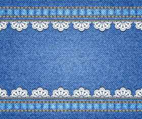 Blue denim texture background vector graphics 05