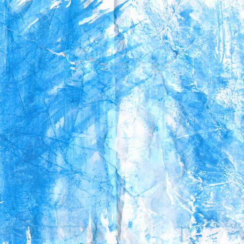 Blue watercolor wet background vector 02