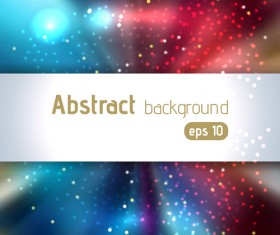 Bokeh abstract vector graphics 01