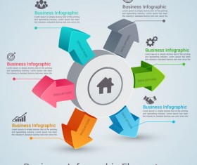 Business Infographic creative design 4067