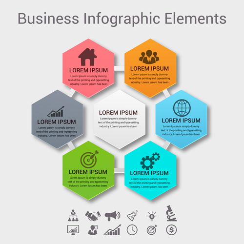 Business Infographic creative design 4070