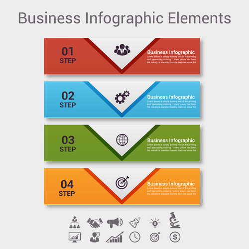 Business Infographic creative design 4072