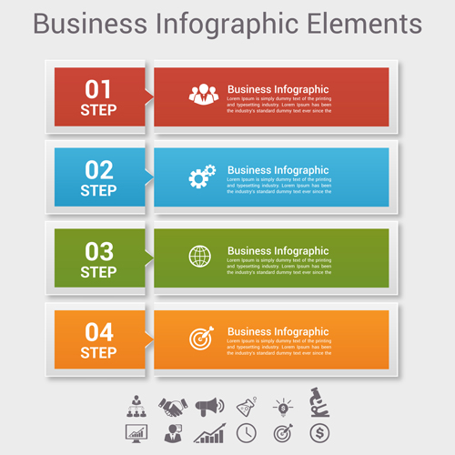 Business Infographic creative design 4073