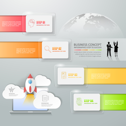 Business Infographic creative design 4101