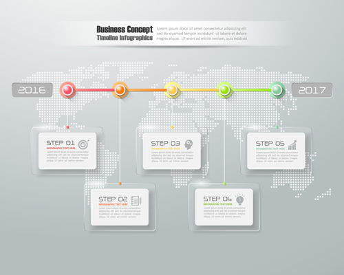 Business Infographic creative design 4105